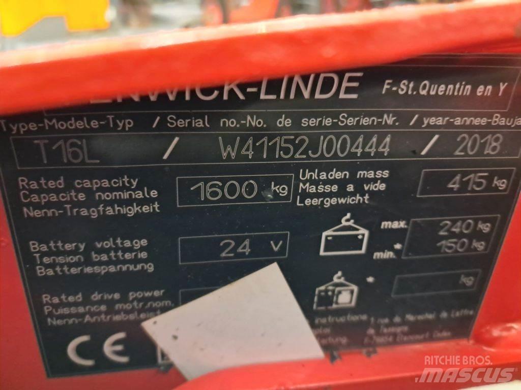 Linde T16L 手摇升降机
