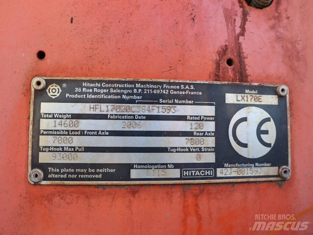Hitachi LX 170 E 轮式装载机