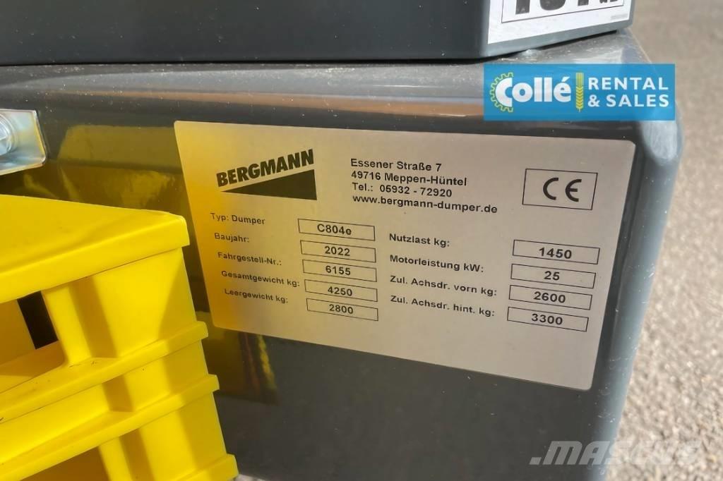 Bergmann C804e | 2022 翻斗车\公路型自卸车