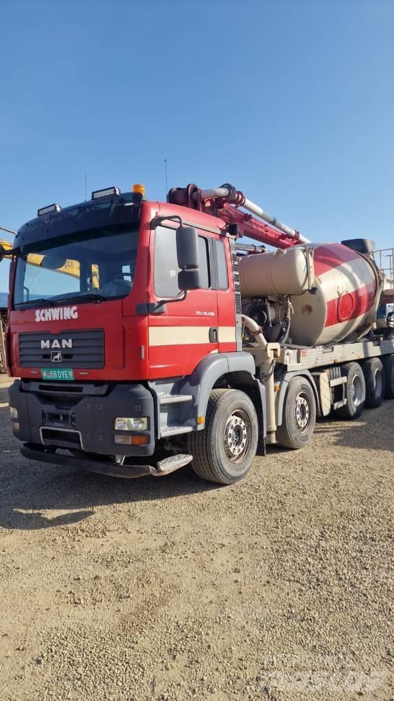 MAN TGA 35.430 混凝土搅拌车