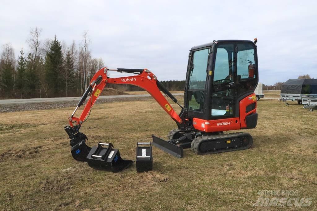 Kubota KX016-4 小型挖掘机