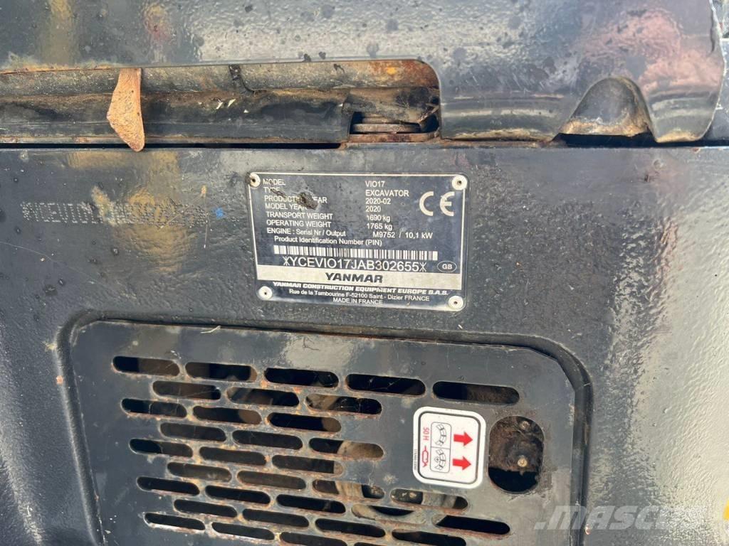 Yanmar Vio 17 小型挖掘机