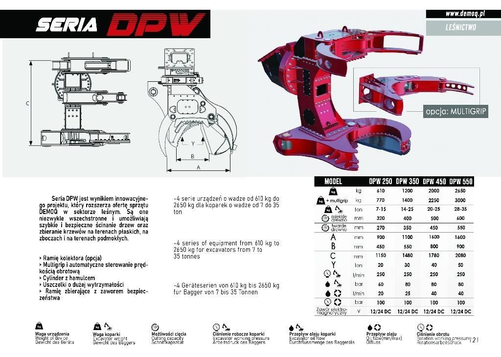  DEMOQ DPW250 抓斗