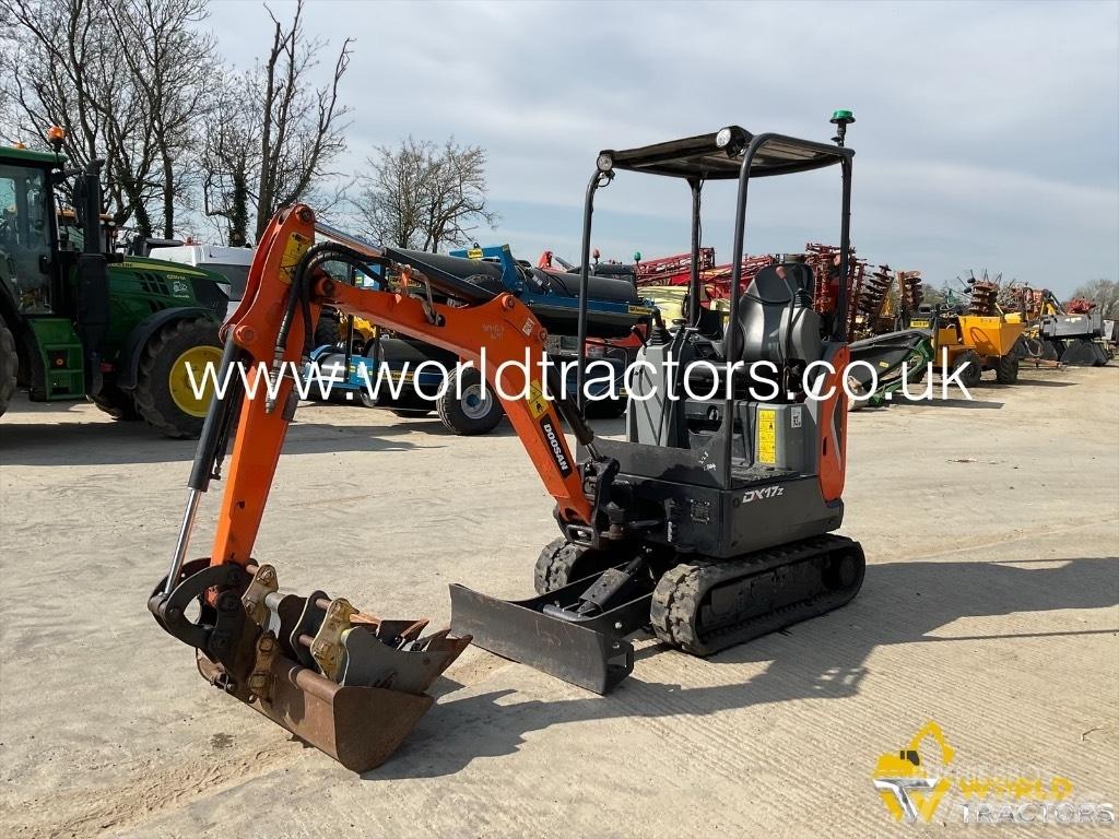 Doosan DX 17 小型挖掘机