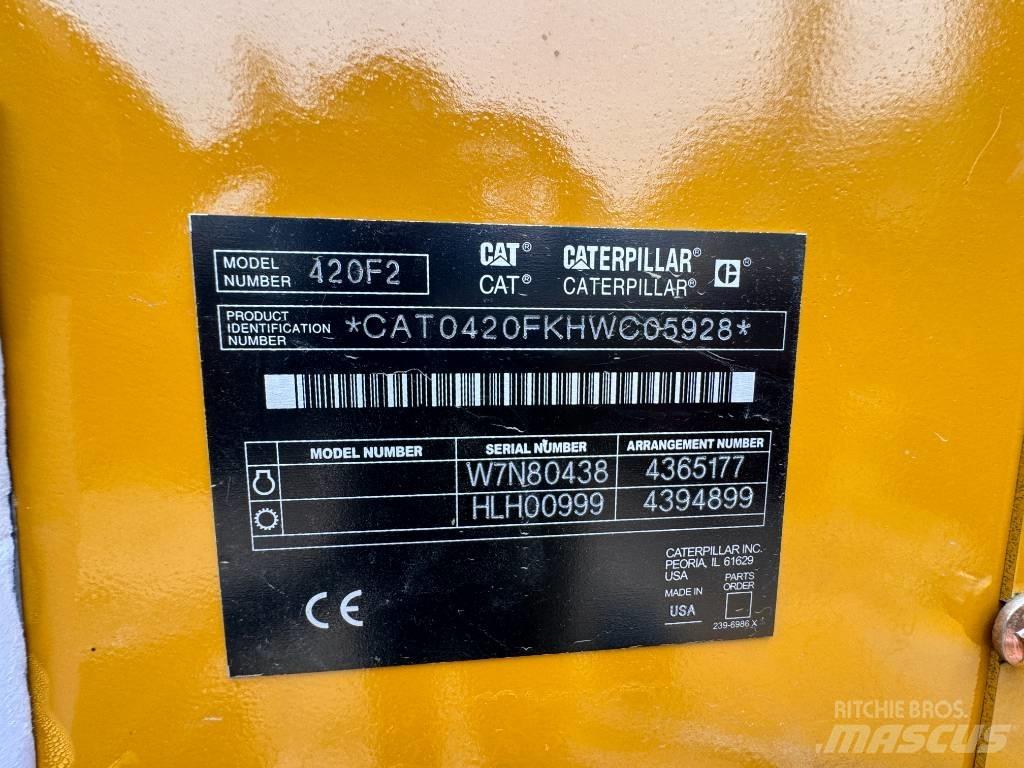  100% new CAT 420 F 反铲装载机