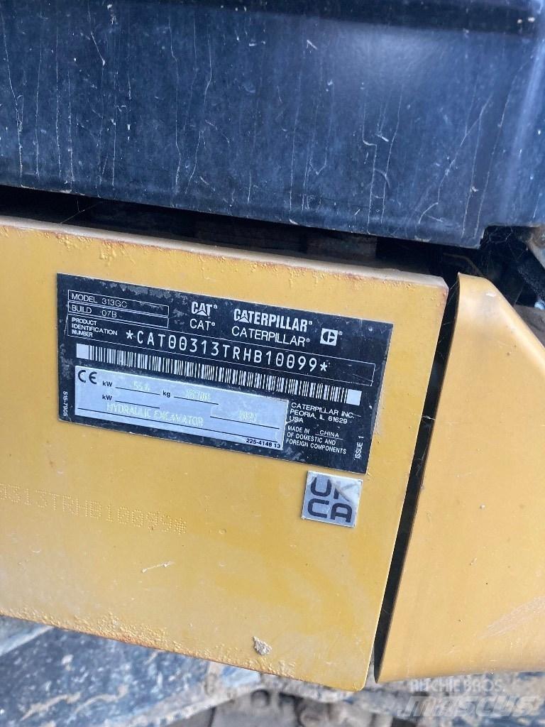 CAT 313 GC - nextgen 履带挖掘机