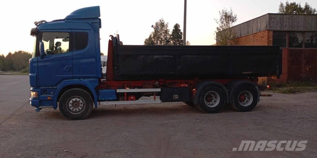 Scania 124 C 420 工程吊钩车