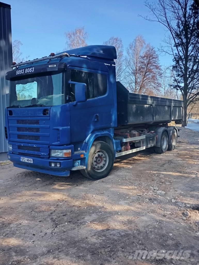 Scania 124 C 420 工程吊钩车