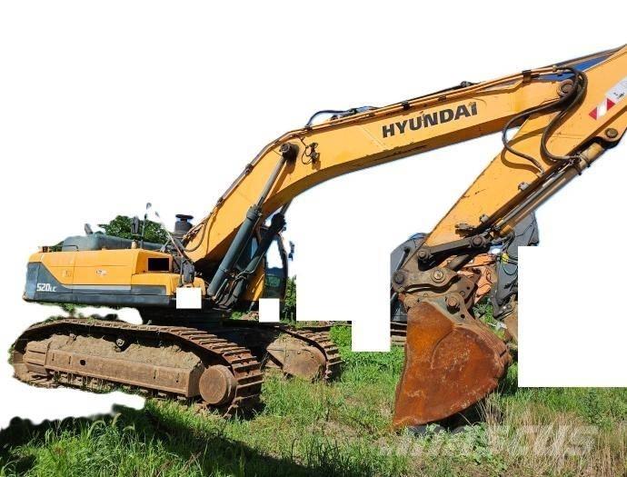 Hyundai Robex 520 LC 履带挖掘机