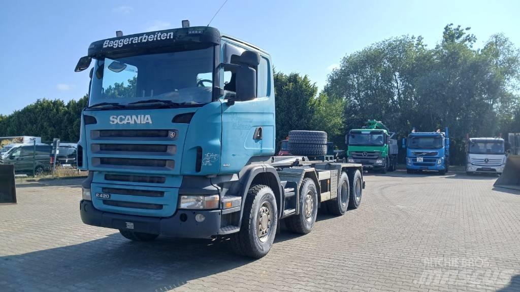 Scania R 420 工程吊钩车