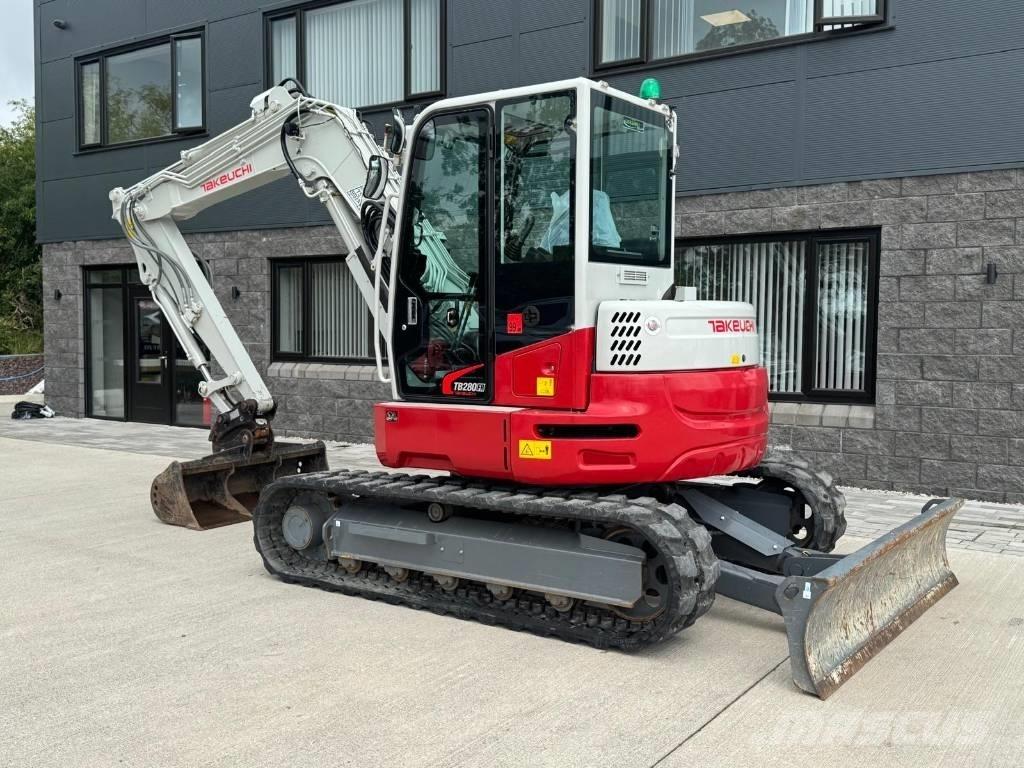 Takeuchi TB 280 FR 中型挖掘机