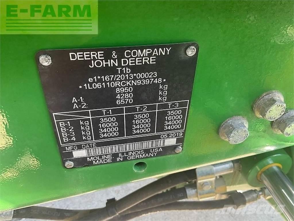 John Deere 6110r 拖拉机/农用车