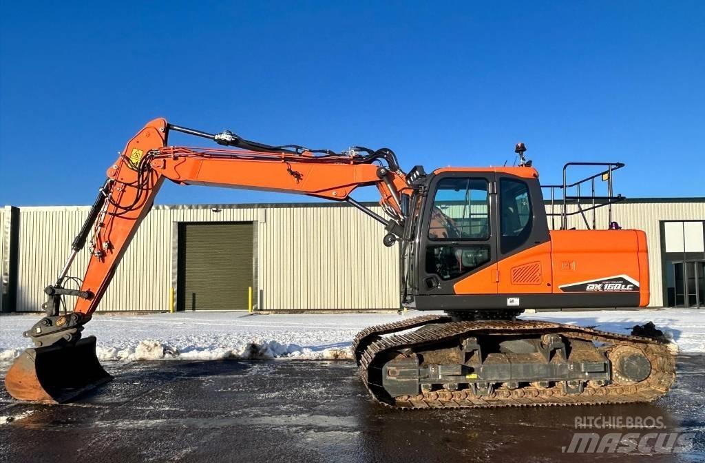 Develon DX160LC-7K 履带挖掘机