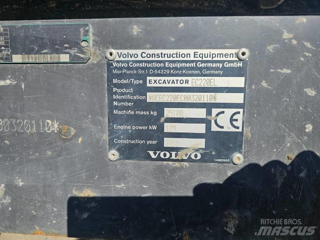 Volvo EC220EL 履带挖掘机