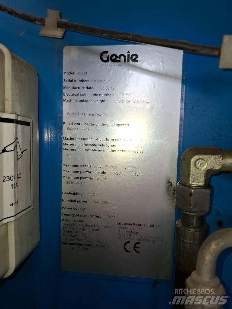 Genie S 125 直臂高空工作平台