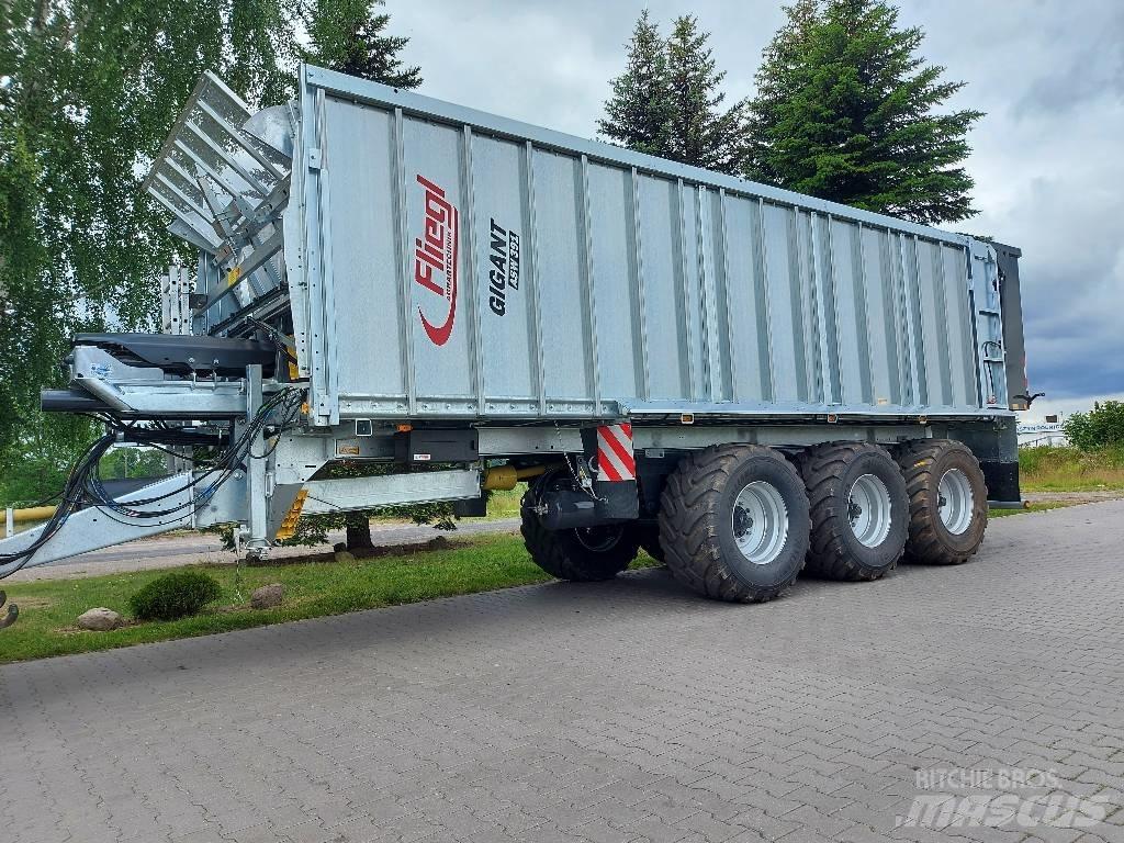 Fliegl ASW 391 箱式拖车