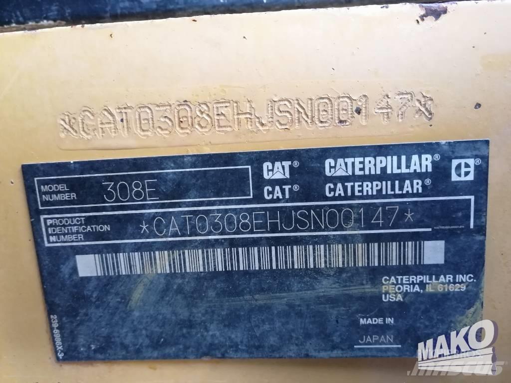 CAT 308 E CR 履带挖掘机