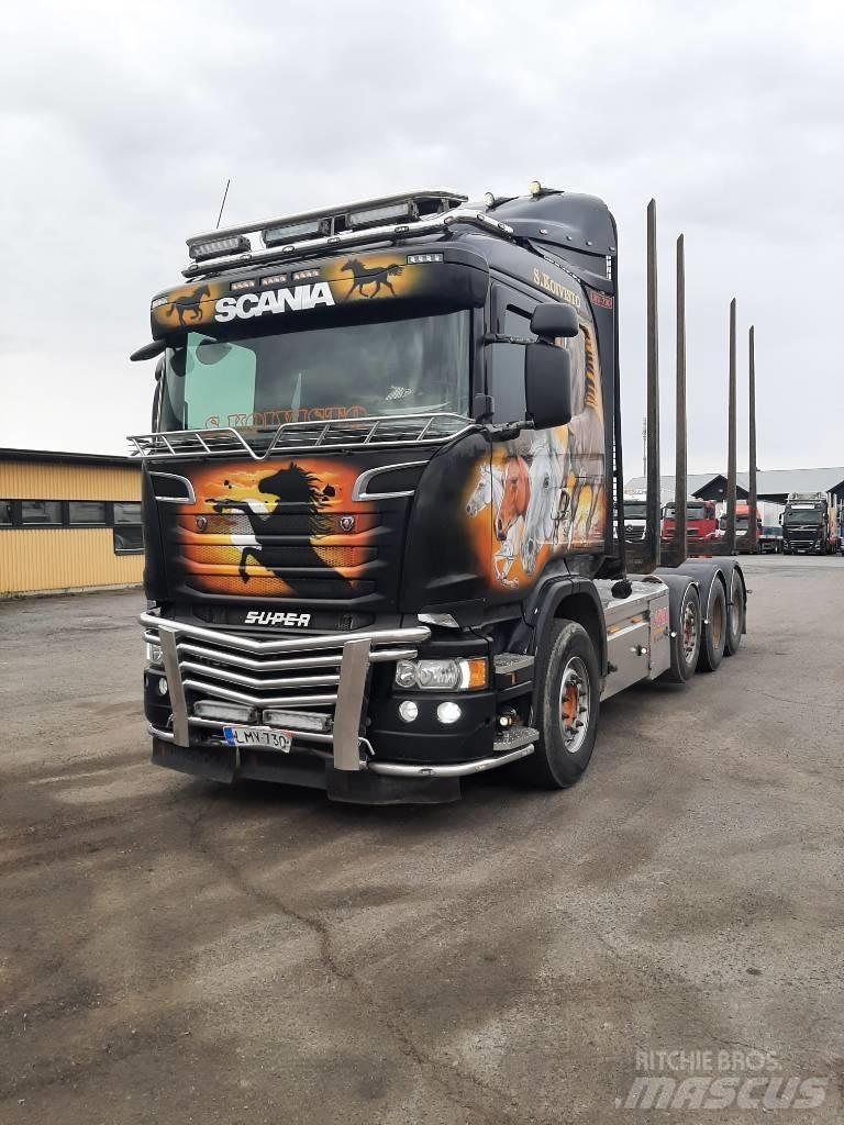 Scania R 730 木材运输车