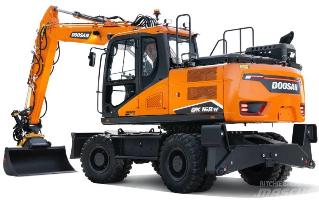Develon DX160W-7 轮式挖掘机
