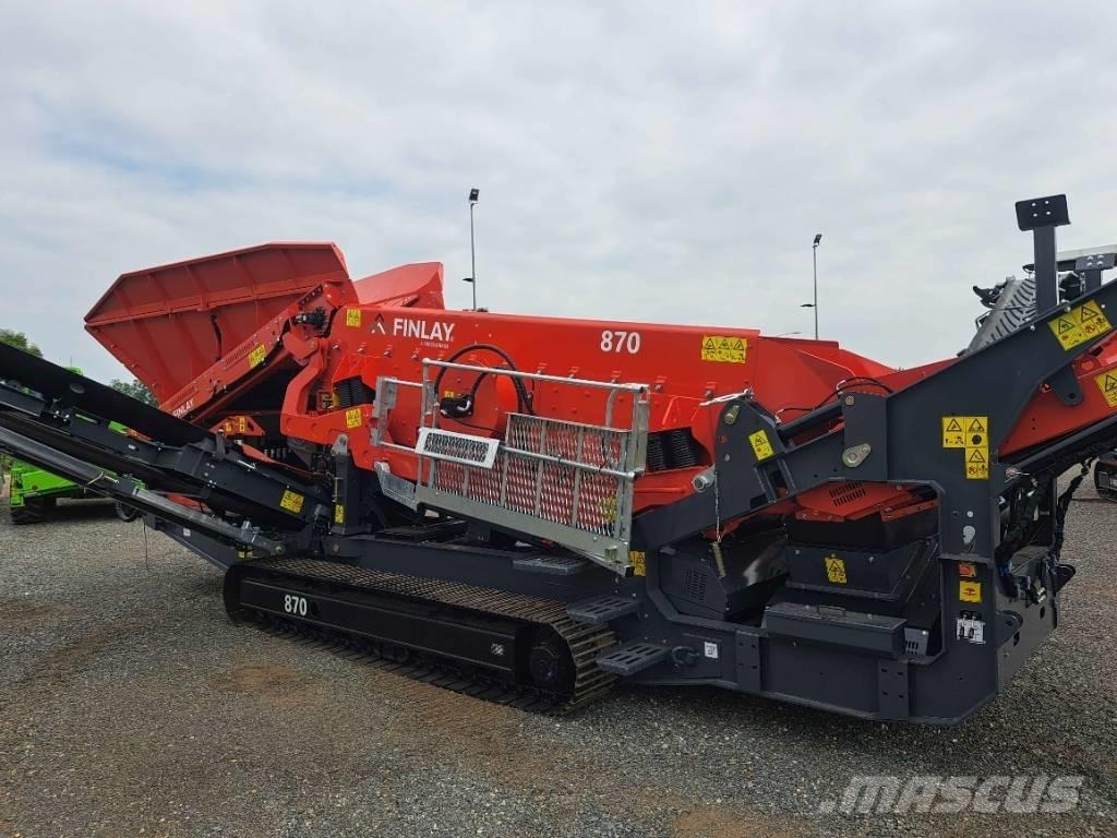 Terex Finlay 870 移动式筛分机