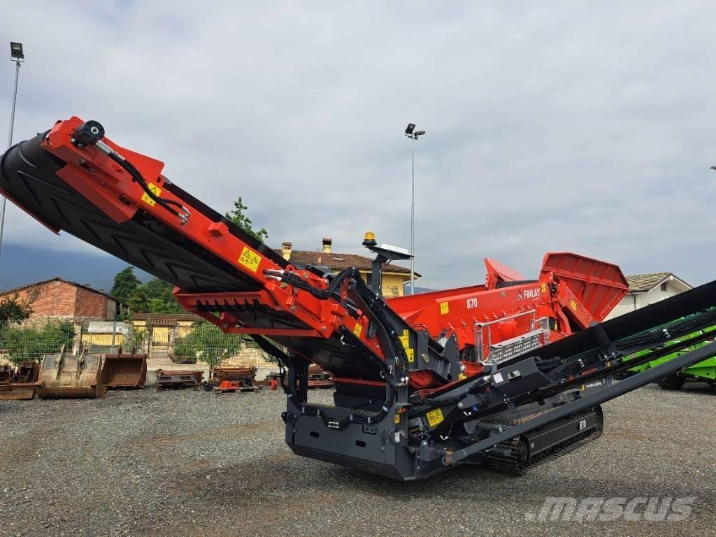 Terex Finlay 870 移动式筛分机