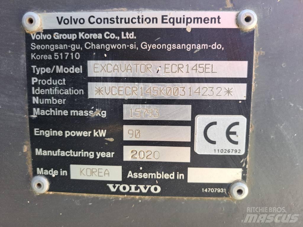 Volvo ECR 145 E 履带挖掘机