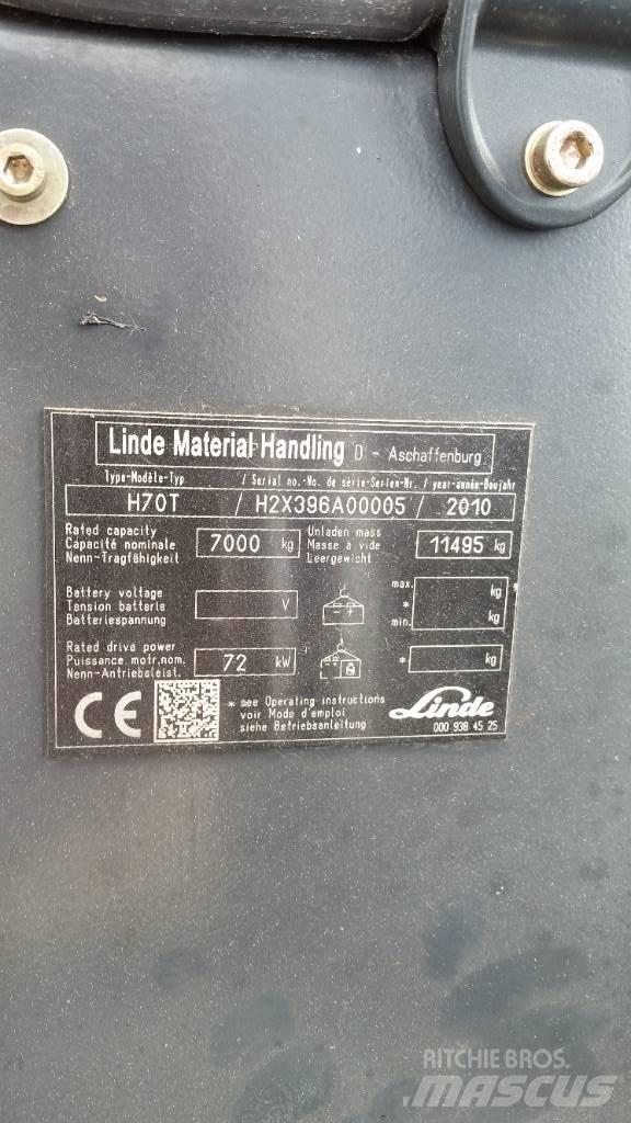 Linde H70T 天然气叉车