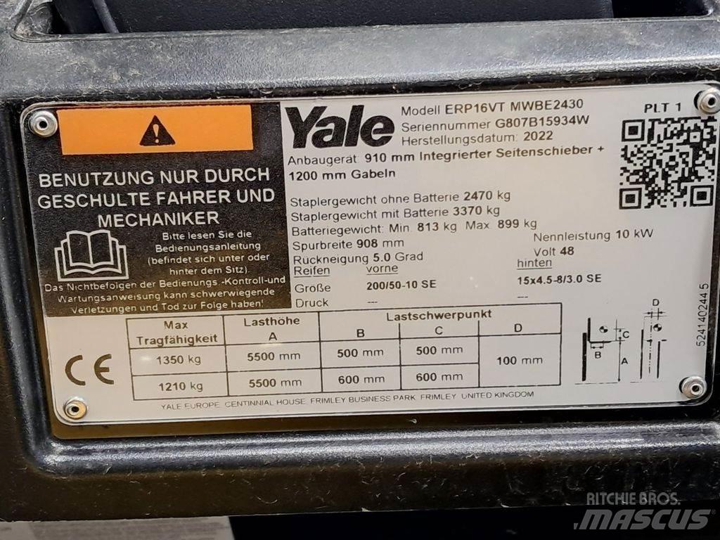 Yale ERP16VT 电动叉车