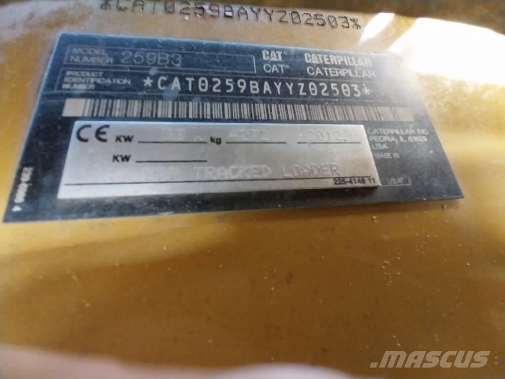 CAT 259 B 3 滑移装载机