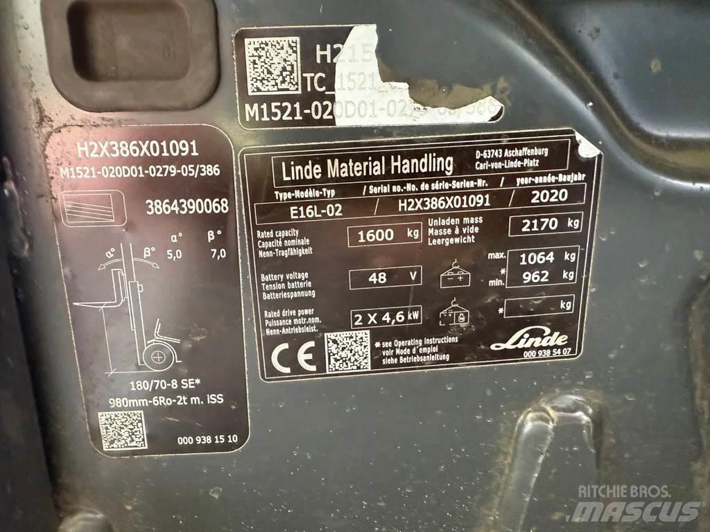 Linde E16L-02 其他叉车