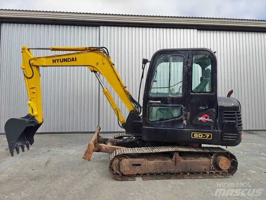 Hyundai R 60-7 小型挖掘机