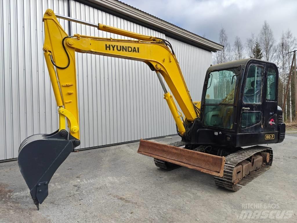 Hyundai R 60-7 小型挖掘机
