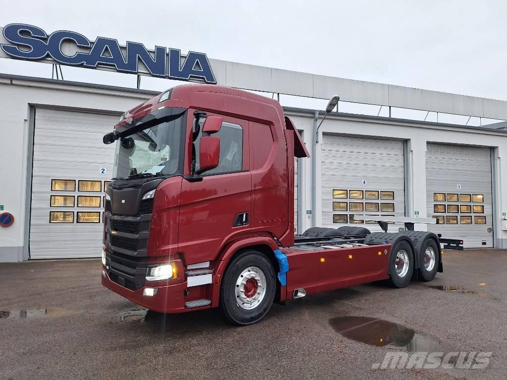 Scania R770 LB6x4 平板车