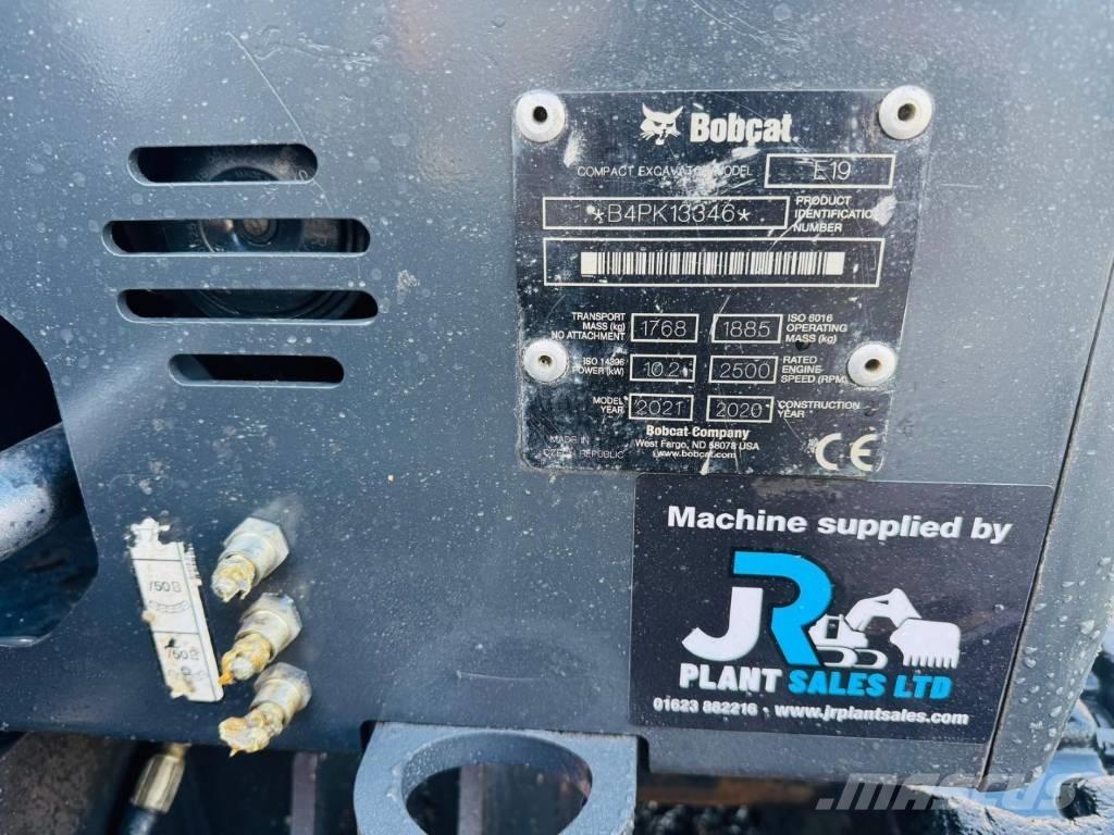 Bobcat E 19 小型挖掘机