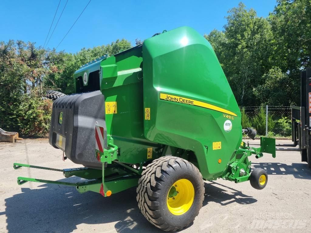 John Deere V451G 圆捆打捆机
