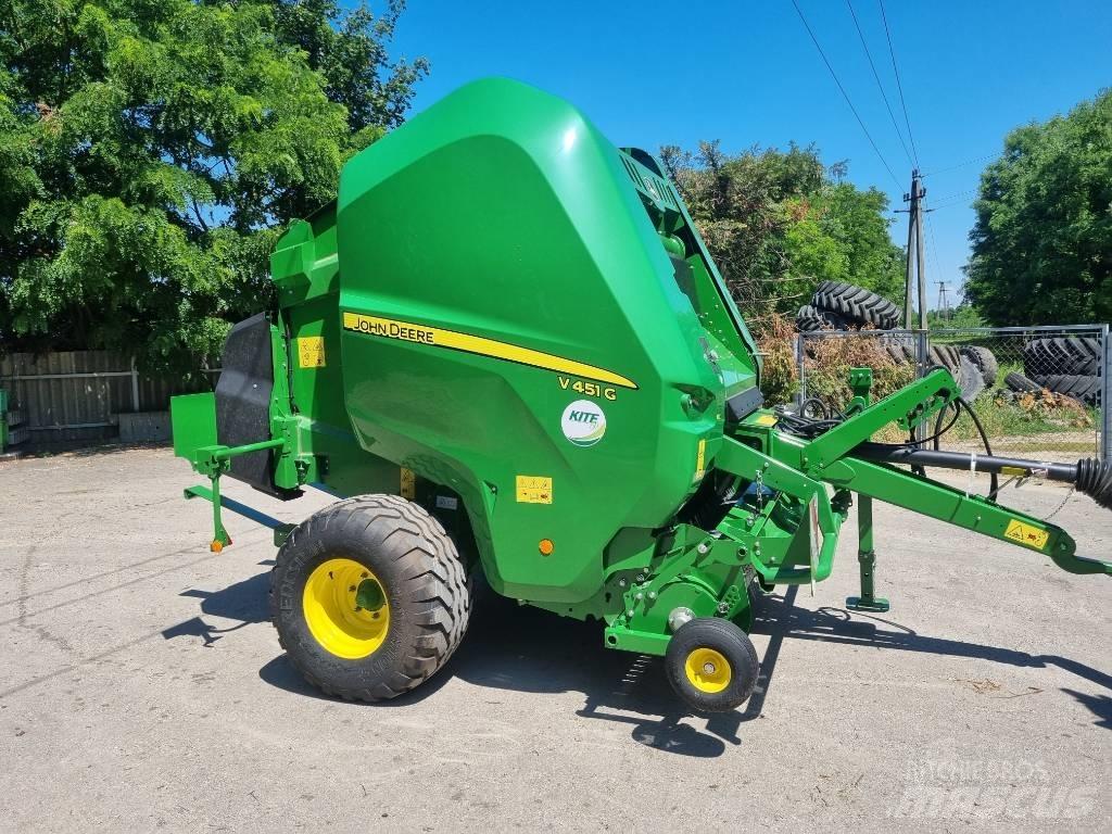 John Deere V451G 圆捆打捆机