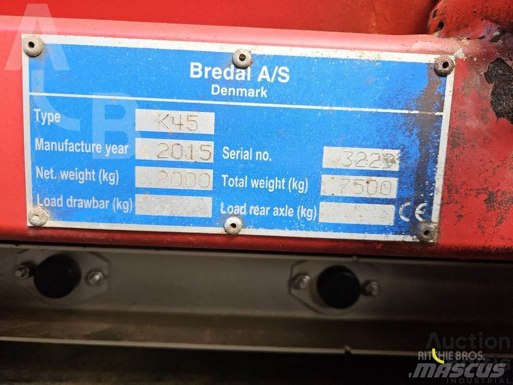 Bredal K 45 矿物肥料撒播机