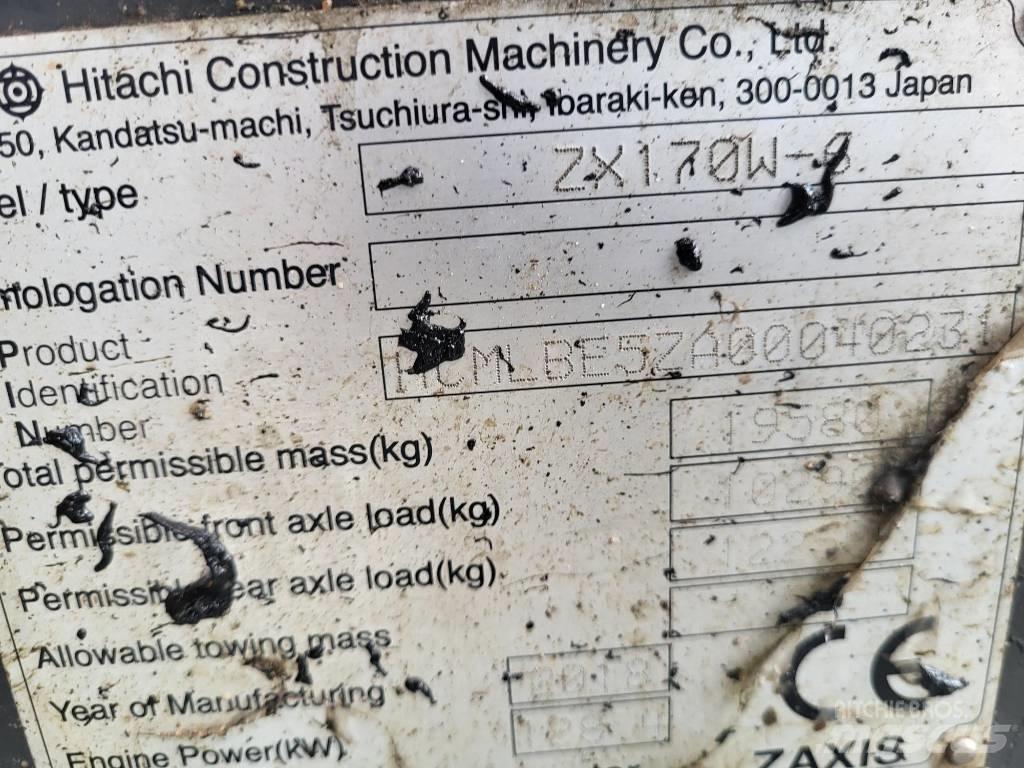 Hitachi ZX170W-6 轮式挖掘机