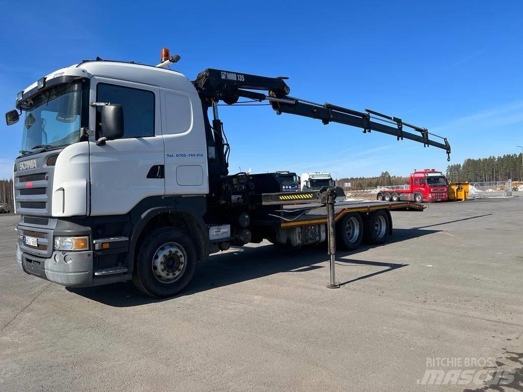 Scania R 420 LB 起重车