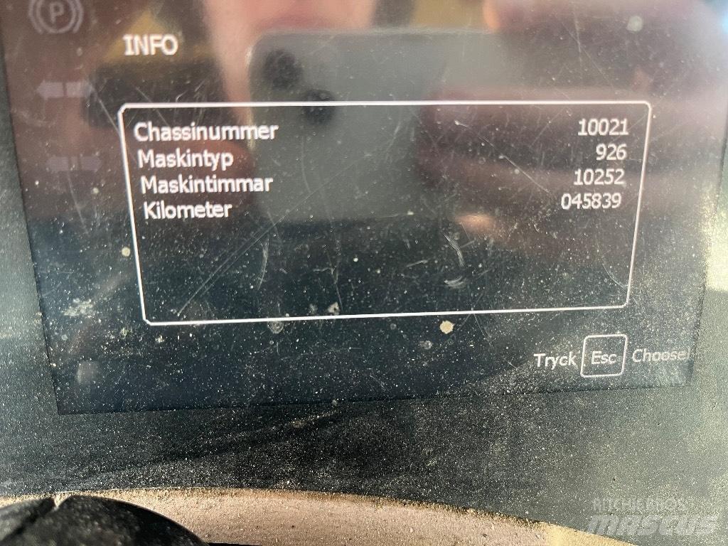 Hydrema 926 D 反铲装载机