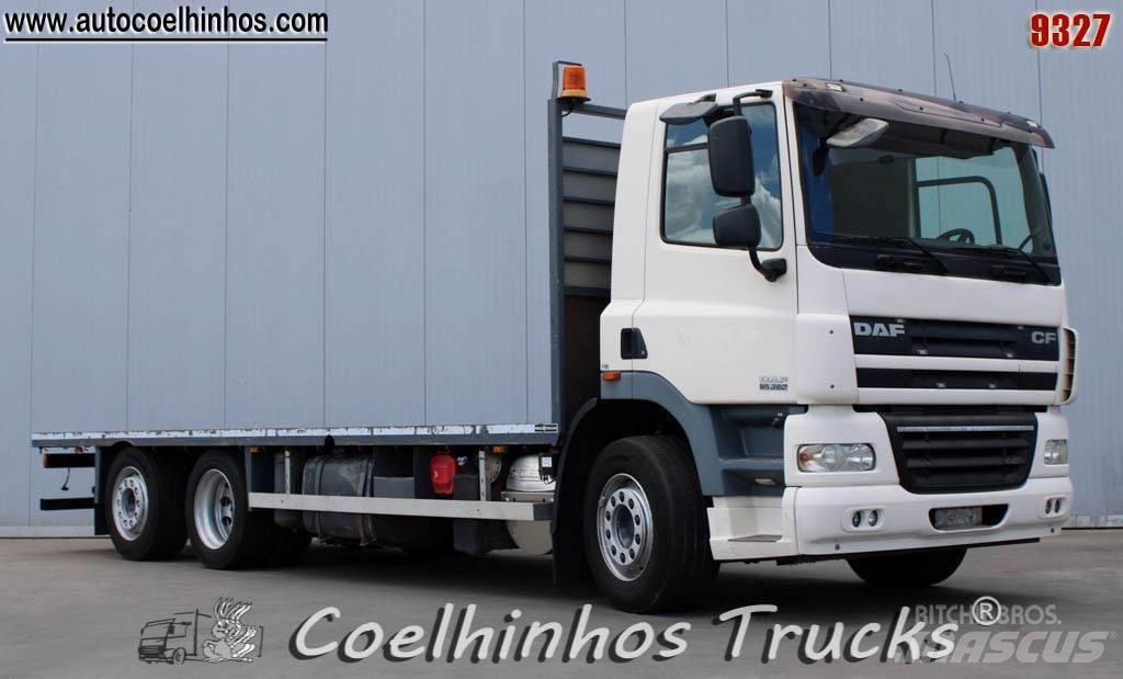 DAF CF85.360 平板栏板货车