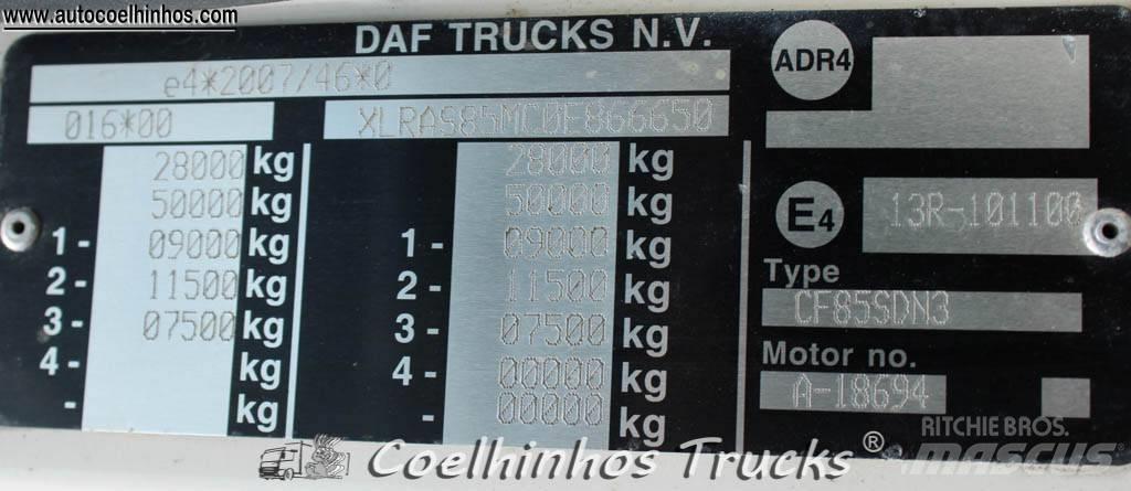DAF CF85.360 平板栏板货车