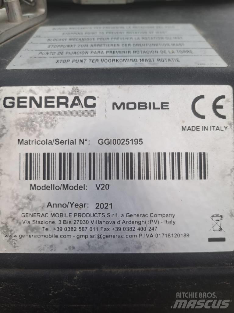 Pramac Generac V20 拖车式灯塔