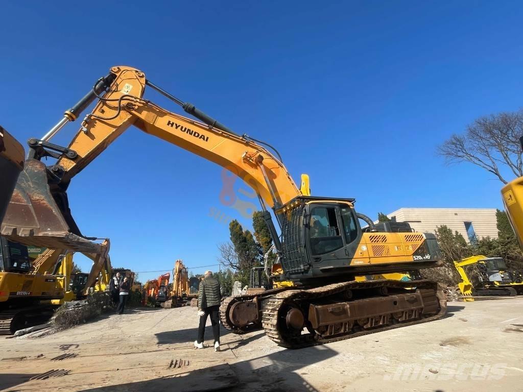 Hyundai Robex 520 VS 履带挖掘机