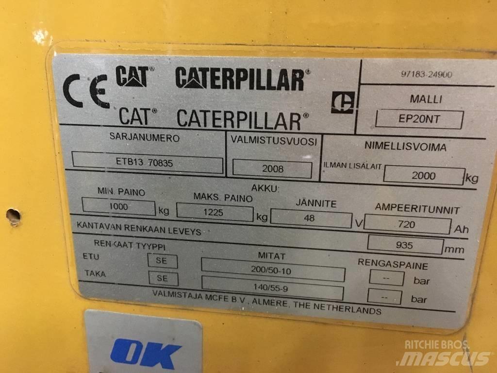 CAT EP 20 NT 电动叉车