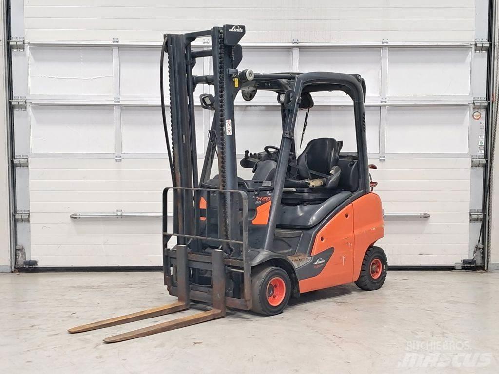 Linde H20T-01 天然气叉车