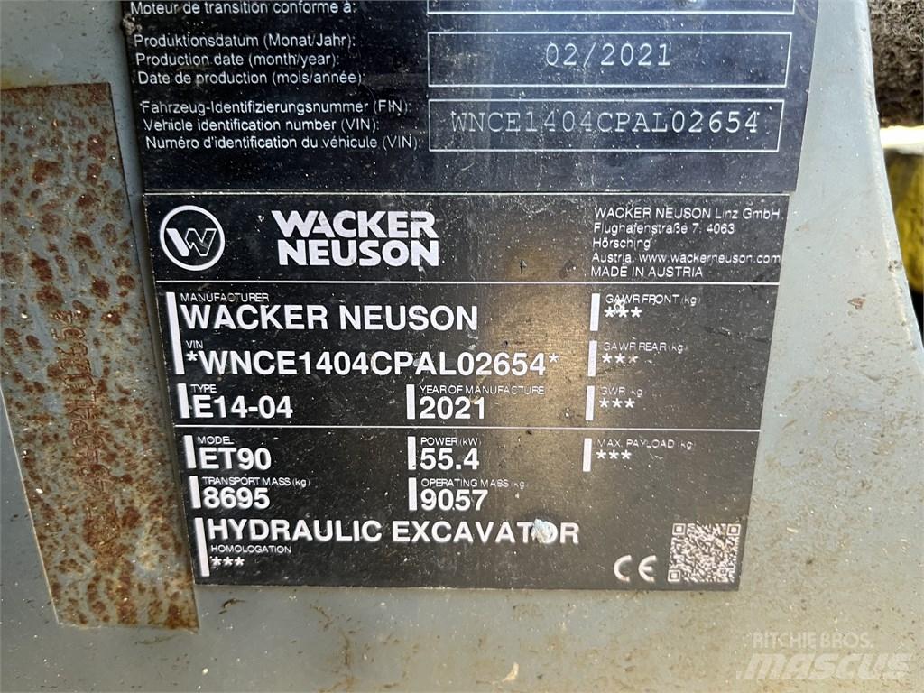 Wacker Neuson ET90 中型挖掘机