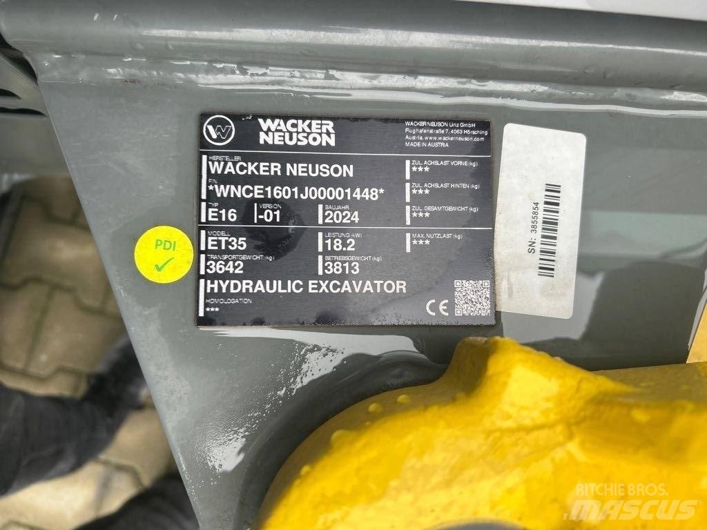 Wacker Neuson ET35 履带挖掘机