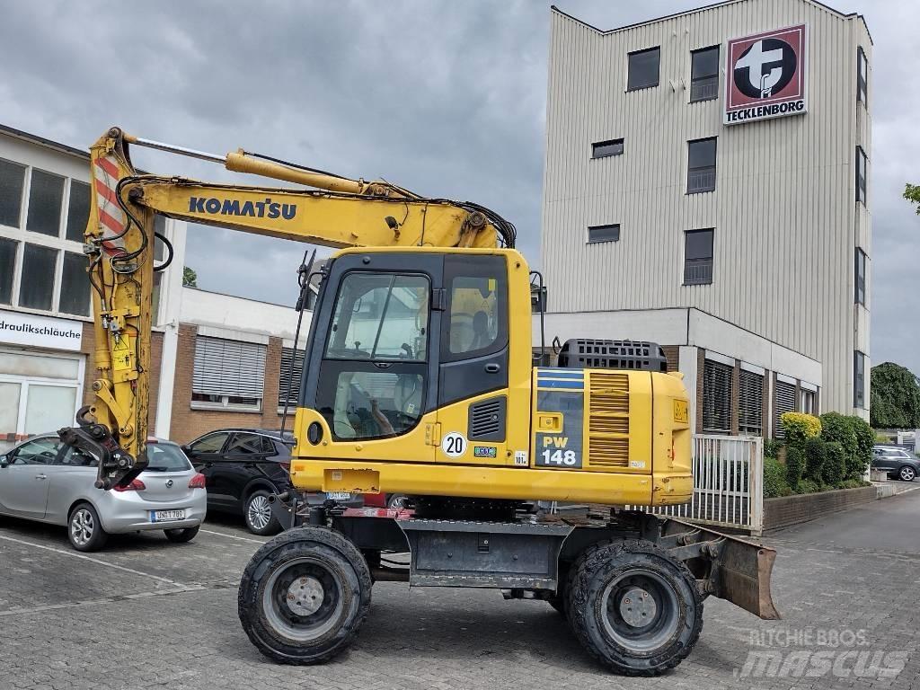 Komatsu PW 148-8 轮式挖掘机