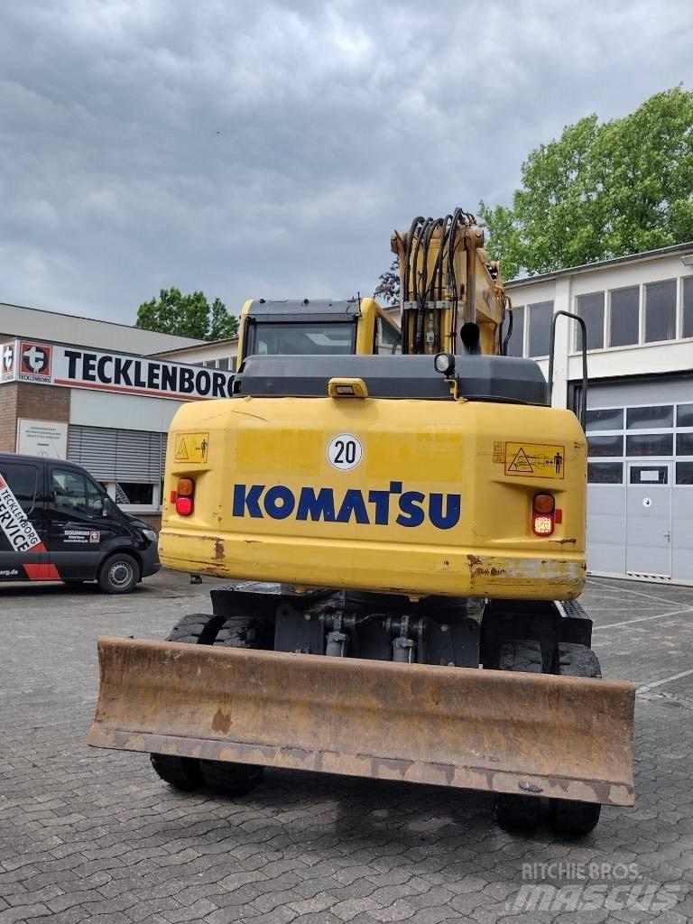 Komatsu PW 148-8 轮式挖掘机